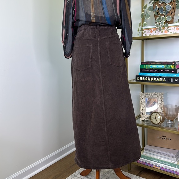 Madewell Brown Midi Skirt - Picture 4 of 6